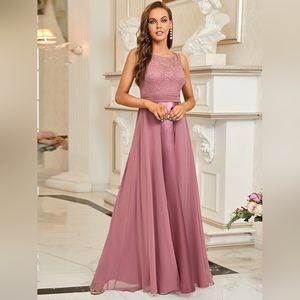 Ever Pretty Lace and Chiffon Dress